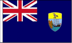 Saint Helena Hand Waving Flags